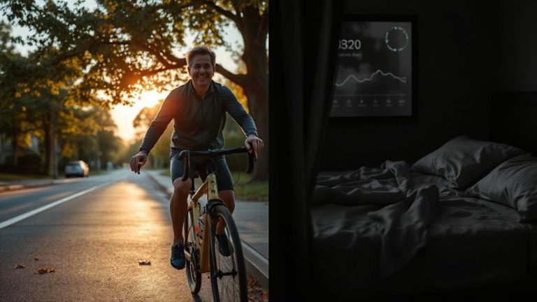 active commuting improves sleep depth