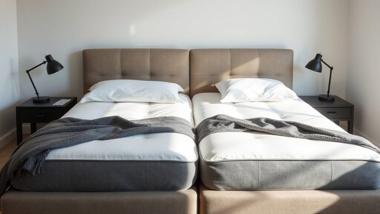 adjustable split queen beds
