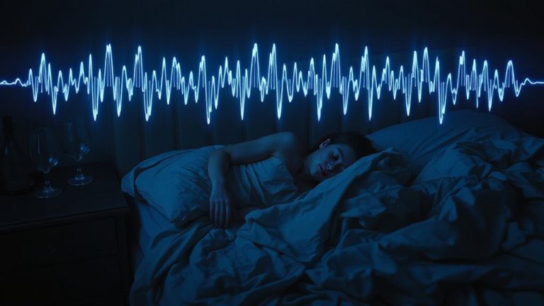 alcohol disrupts rem sleep
