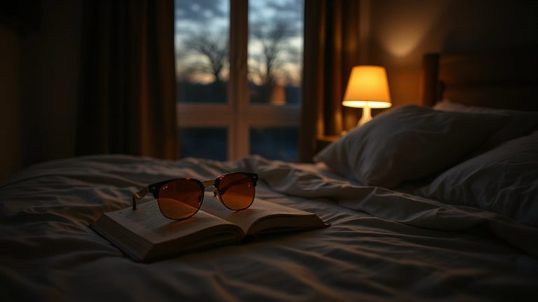 amber lenses before bed