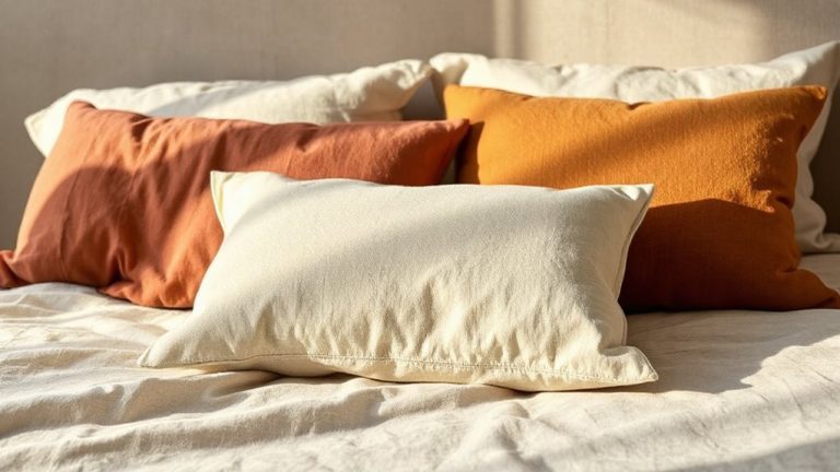 aromatic pillows for seasonal decor