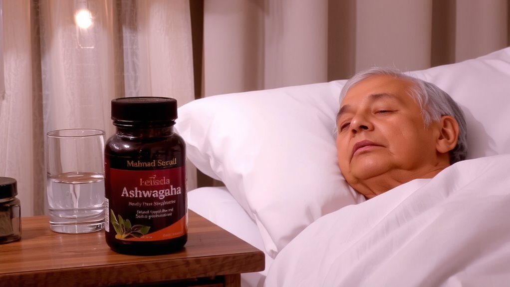 ashwagandha supports senior sleep quality