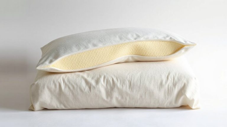 asymmetric pillow design for combination sleepers