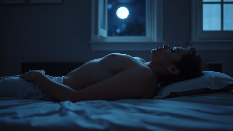 back sleeping enhances breathing