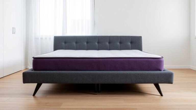 bed frames for purple mattresses