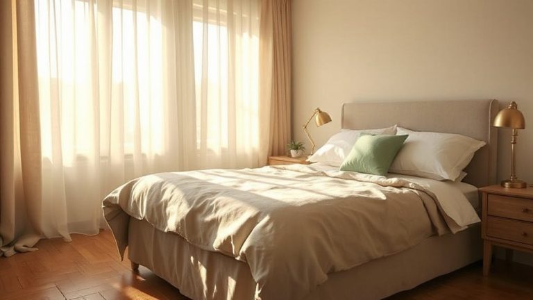 bedding colors for natural light