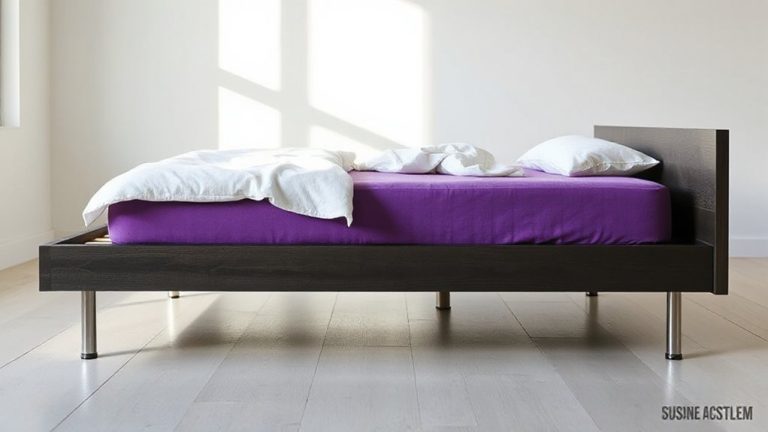 best bed frames for purple mattress