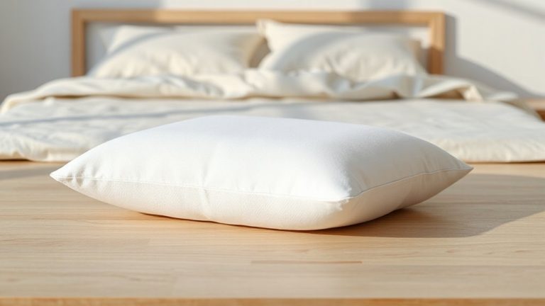best flat pillows for back sleepers