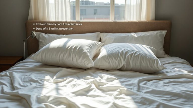 best pillows for back and side sleepers