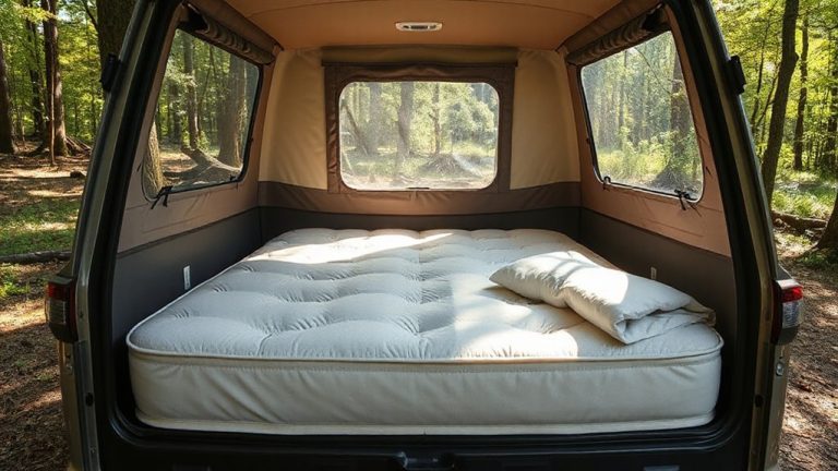 best pop up camper mattresses
