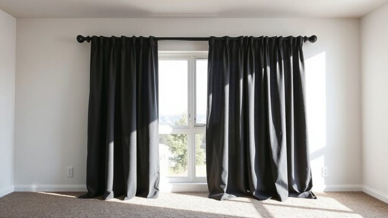 blackout curtain rods recommended