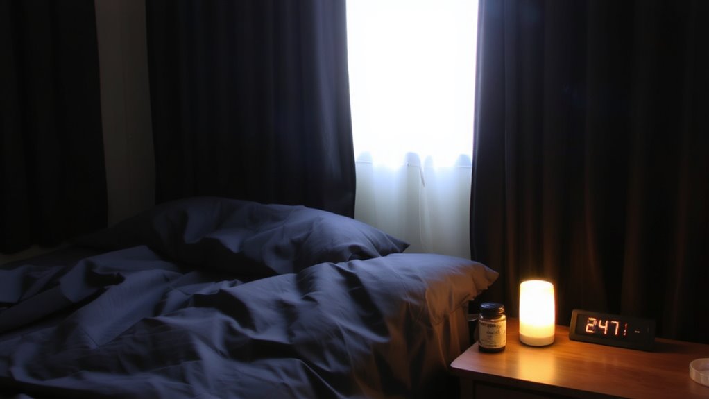 blackout curtains for late sleep