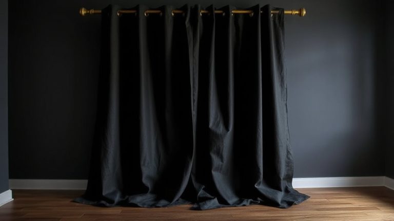 blackout linen curtains for bedrooms