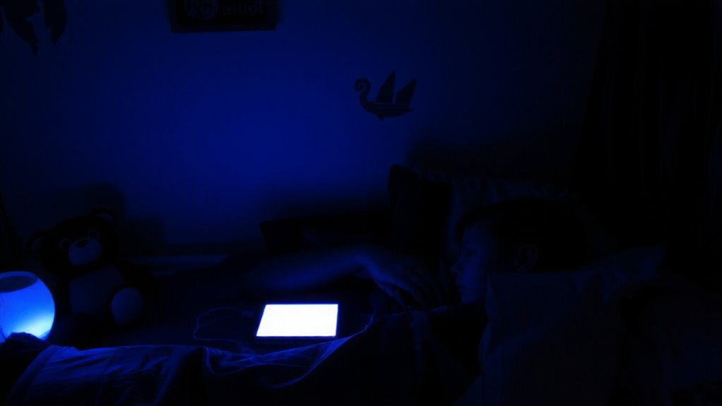 block hidden light sources nightly