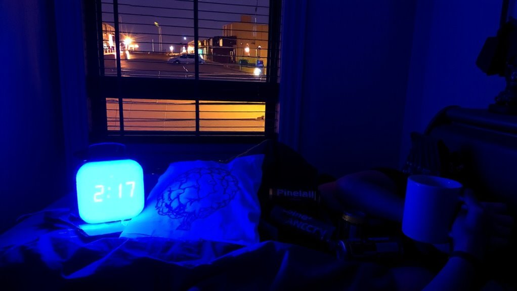 blue light and stress