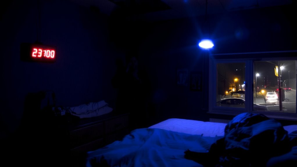 blue light delays sleep