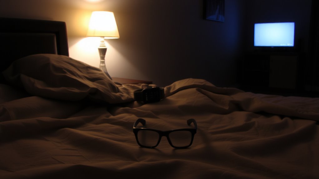 blue light disrupts recovery
