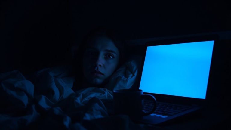 blue light disrupts sleep