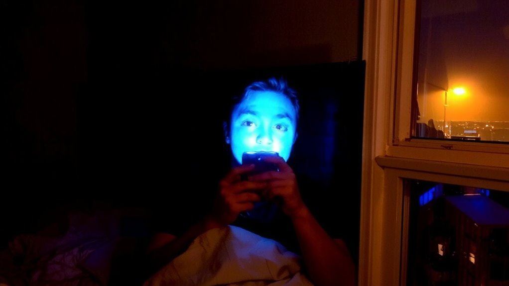 blue light disrupts sleep