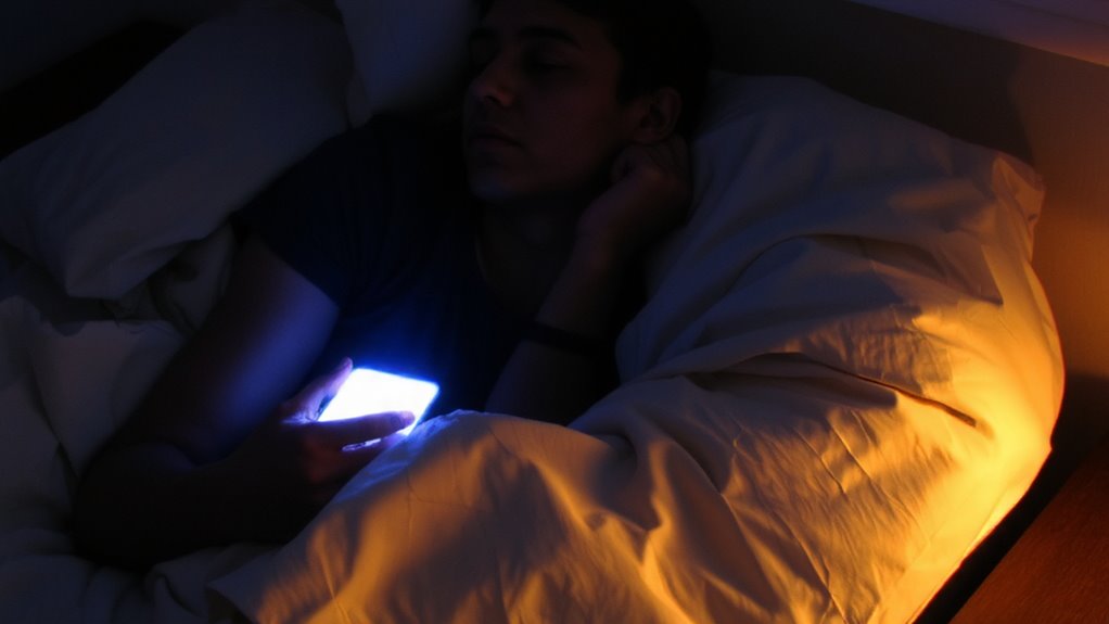blue light neck strain