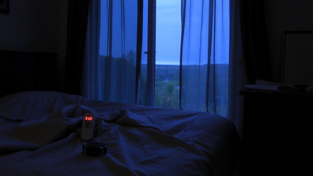 body temperature regulates sleep timing