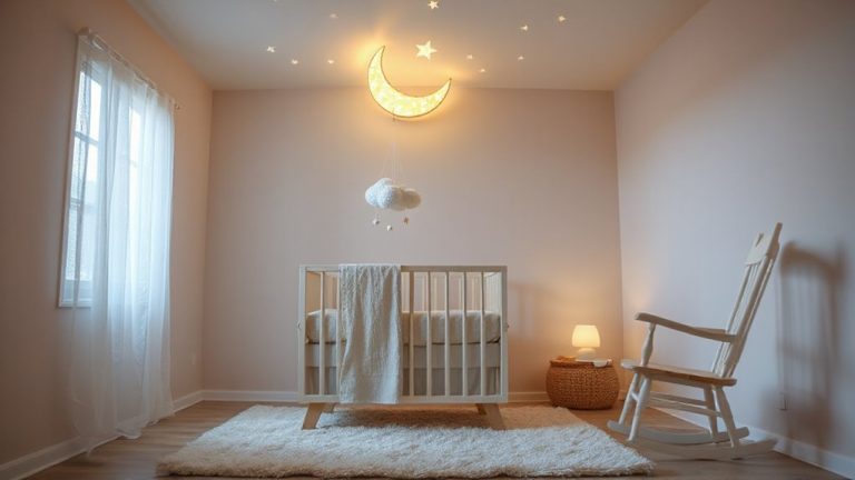 calm and cozy nursery