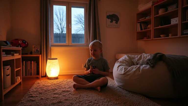 calm structured bedtime routine