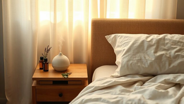 calming bedroom essential oils