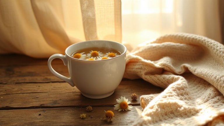 calming loose chamomile brew