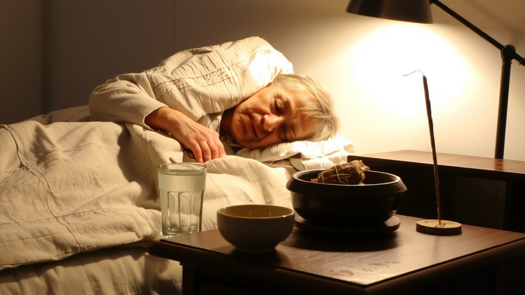 calms nervous system supports sleep