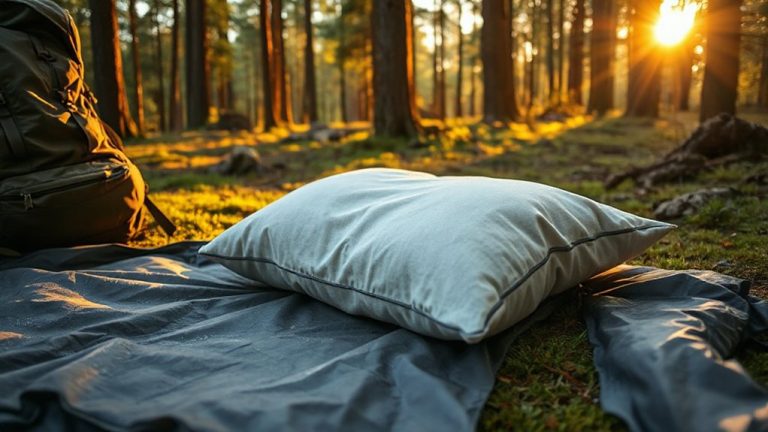 camping pillows for side sleepers