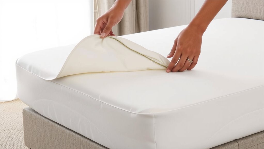 carefully remove cover to preserve