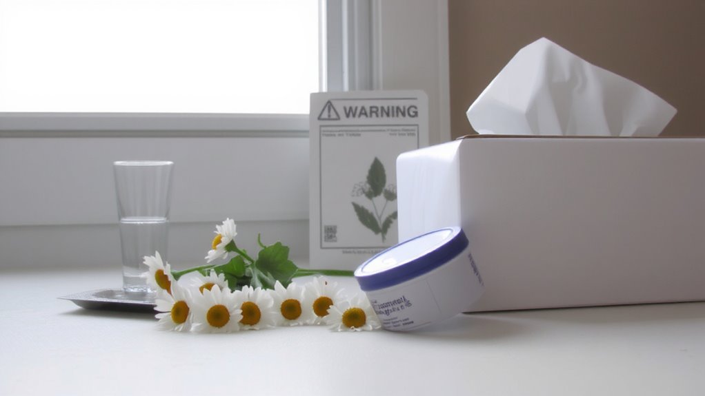 chamomile caution for ragweed sufferers