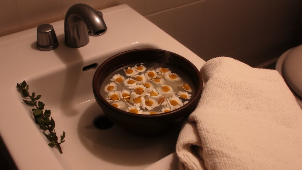 chamomile eases sinus and sleep issues