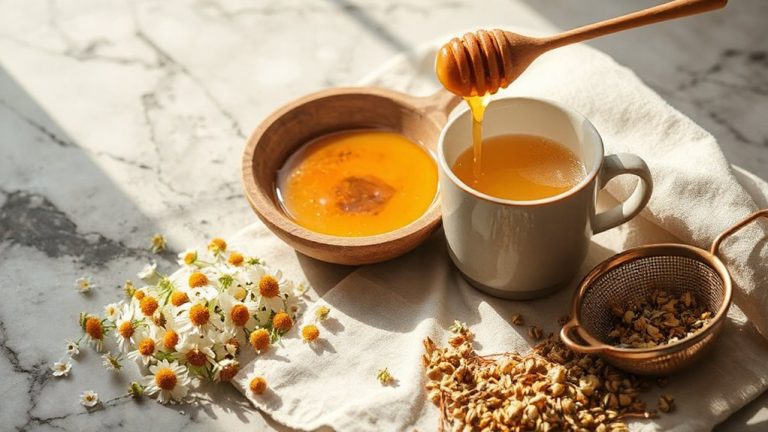 chamomile infused honey for sleep