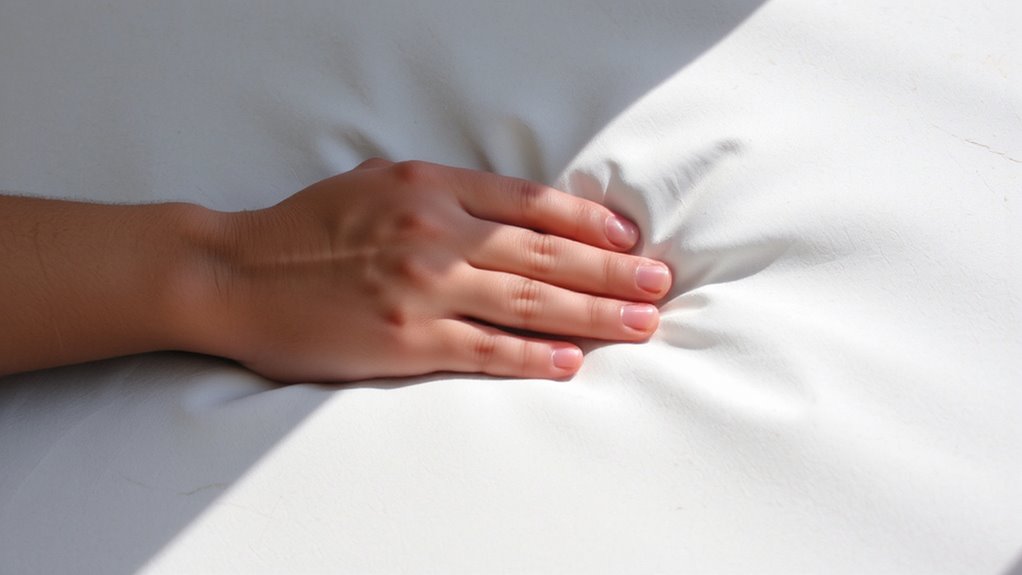 check for mattress sag