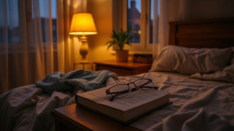 choose sleep friendly reading material