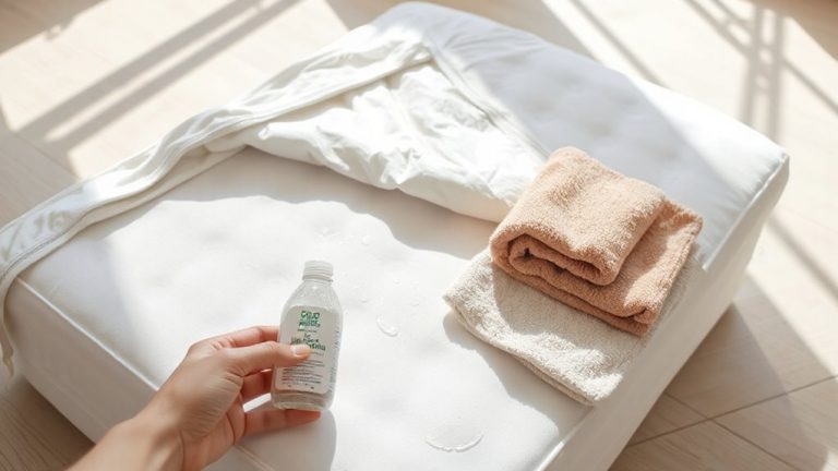 clean removable cover mattress topper