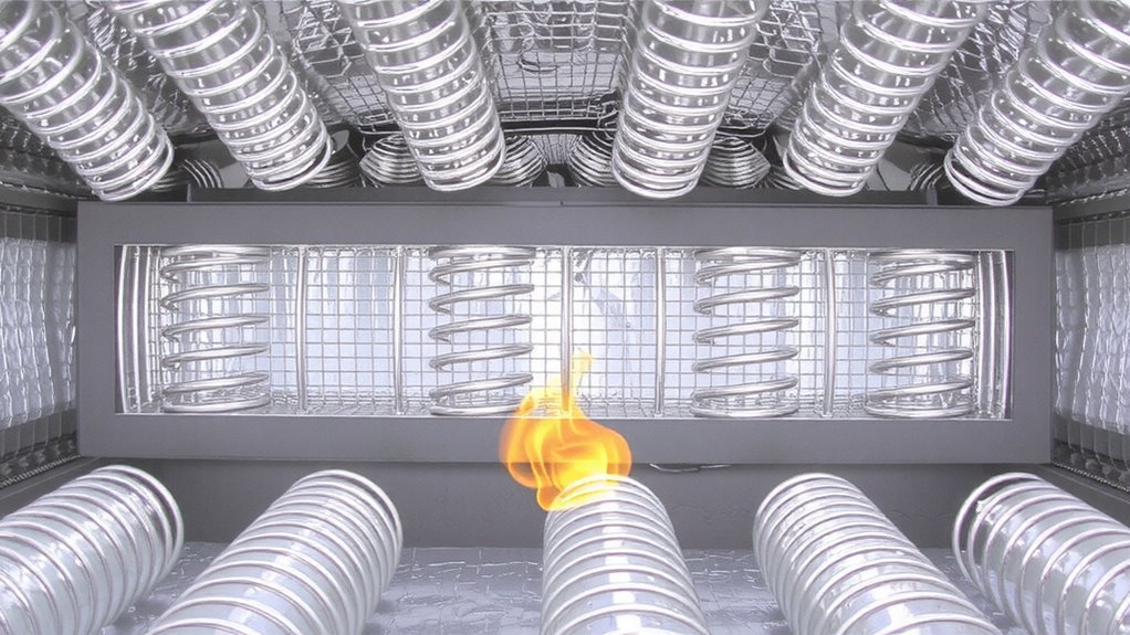 coil breathability promotes airflow