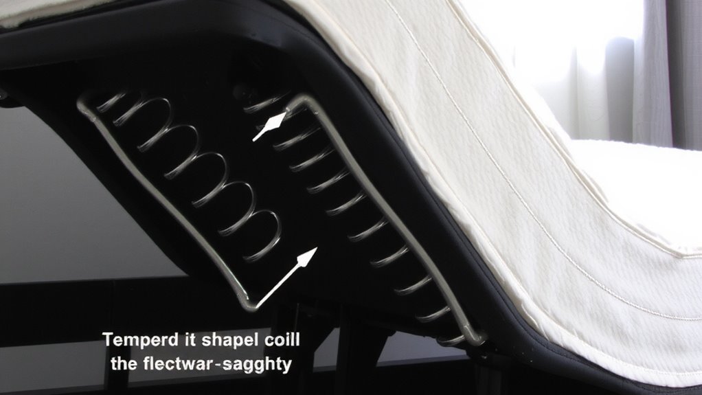coil flexibility and hinge design