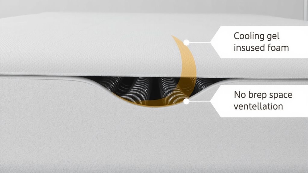 coil ventilation enhances cooling