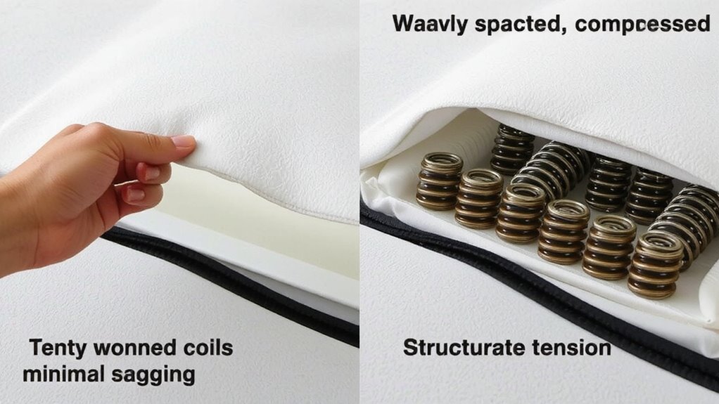 coils material edges warranty