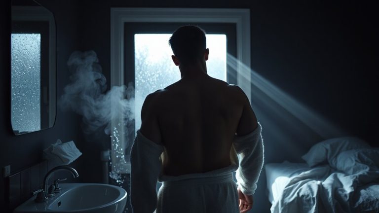 cold showers improve sleep depth