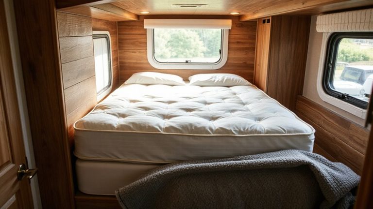 comfort maximizing camper trailer mattresses