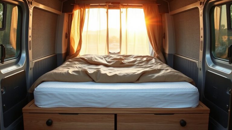 comfortable space maximizing van mattresses