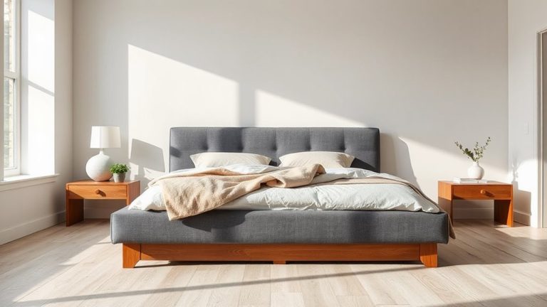 comfortable stylish bed frames on sale