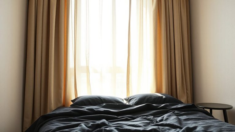 comfortable stylish bedroom curtains