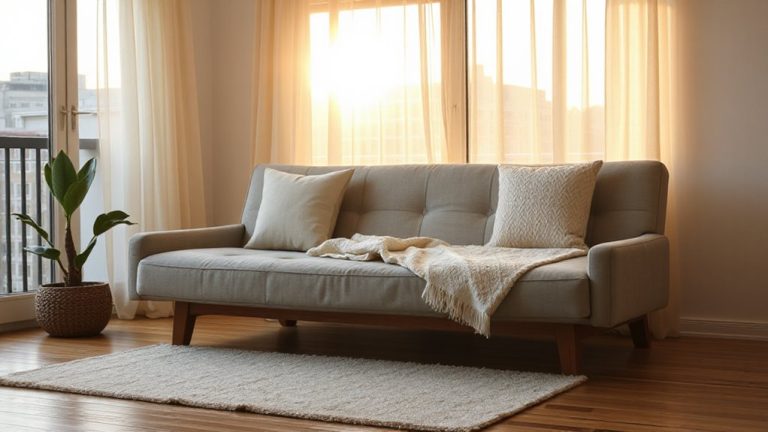 compact comfortable futon couches