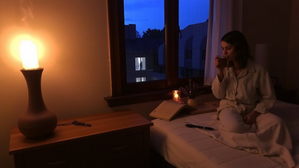 consistent routine enhances sleep quality