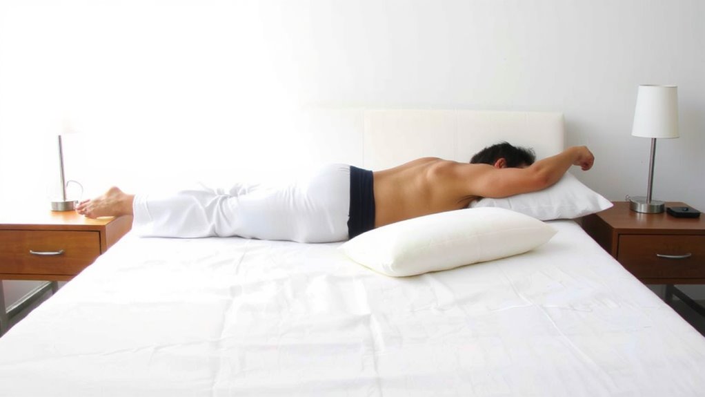 contoured cooling memory foam spacer pillows